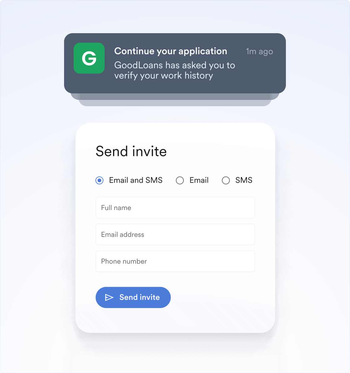 Invites [embedded, email, sms]-min